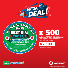 Vodacom VSP2 LTE BONUS Starters (500 x 2GB +2GB Starters) Vodacom VSP2 LTE BONUS Starters (500 x 2GB +2GB Starters)